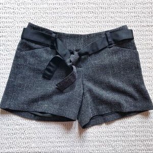 [NWT The Limited] Gray Dress Shorts with Belt